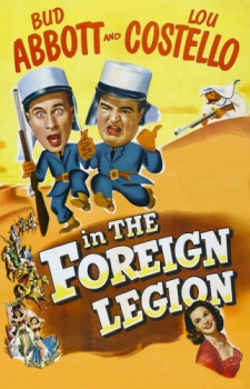 poster Abbott and Lou Costello in the Foreign Legion  (1950)