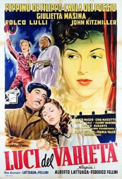 poster Fellini Luci del varietà  (1950)
