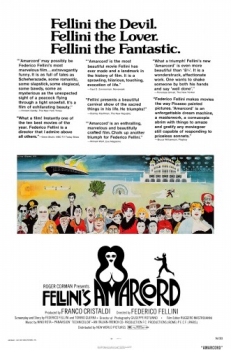 poster Fellini Amarcord  (1973)