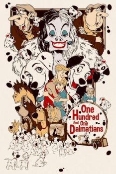poster One Hundred and One Dalmatians  (1961)