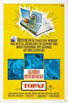 poster HITCHCOCK   Topaz   EIGEN BLU-RAY  (1969)